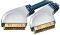 CLICKTRONIC HC1 SCART CABLE 21PIN 3M