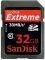 SANDISK 32GB EXTREME SECURE DIGITAL HC CLASS ...