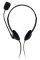 SWEEX LIGHTWEIGHT HEADSET BLACK/SILVER