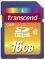 TRANSCEND 16GB SECURE DIGITAL CARD HIGH CAPACITY CLASS 10