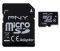 PNY 32GB MICRO SDHC WITH ADAPTER CLASS 4