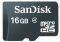 SANDISK 16GB MICRO SD HIGH CAPACITY CLASS 4