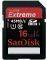 SANDISK 16GB SECURE DIGITAL HIGH CAPACITY EXTREME HD VIDEO 45MBS