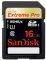 SANDISK EXTREME PRO 16 GB SDHC CLASS 10 UHS-1 FLASH MEMORY CARD 95MB/S SDSDXPA-016G-X46