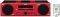 YAMAHA MCR-040 MINI HI-FI RED