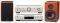 DENON HI-FI PACKAGE D-510 PREMIUM SILVER/ WAL...