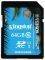 KINGSTON SDA10/64GB 64GB SDXC CLASS 10 UHS-I ...