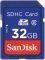 SANDISK 32GB SECURE DIGITAL HIGH CAPACITY CLASS 2 SDSDB-032G-B35