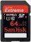 SANDISK EXTREME SDXC UHS-I CARD 64GB CLASS 10...