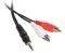 NATEC NKA-0425 MINI JACK TO 2XRCA STEREO CABL...