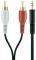 BELKIN F8V3013CP3M-G 3.5MM JACK TO 2XRCA CABL...