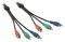 VALUELINE VLVP24350B2.00 COMPONENT CABLE 3XRCA MALE - 3XRCA MALE 2M