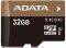 ADATA MICRO SDHC 32GB UHS-I U1 WITH ADAPTER CLASS 10