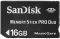 SANDISK MEMORY STICK PRO DUO 16GB SDMSPD-016G...