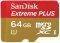 SANDISK SDSDQX-064G EXTREME PLUS 64GB MICRO S...
