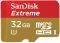 SANDISK SDSDQXL-032G EXTREME 32GB MICRO SDHC ...