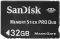 SANDISK SDMSPD-032G-B35 32GB MEMORY STICK PRO DUO CARD