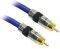 INLINE RCA AUDIO CABLE GOLD PLATED PLUG 1XRCA...