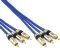 INLINE RCA AUDIO/VIDEO CABLE GOLD PLATED 3XRC...