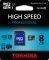 TOSHIBA 8GB MICRO SDHC UHS-I CLASS 10 WITH AD...
