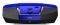 BLAUPUNKT BB 12 CD/MP3 BOOMBOX BLUE