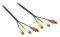 VALUELINE VLVP24300B3.00 AV CABLE 3XRCA M/M 3...