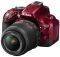 NIKON D5200 KIT RED + AF-S DX 18-55 VR II