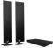 KEF V300 DIGITAL TV SOUND SYSTEM BLACK