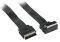 VALUELINE VLVP31045B3.00 VIDEO SCART CABLE MALE 270 ANGLED - SCART MALE FLAT STRAIGHT 3M