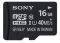 SONY SR16UYA 16GB MICRO SDHC UHS-I CLASS 10