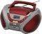 AEG SR 4358 STEREO RADIO WITH CD/MP3 RED