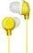 JVC HA-FX22 IN-EAR HEADPHONES YELLOW