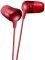 JVC HA-FX35 IN-EAR HEADPHONES RED