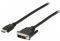 VALUELINE VLCP 34800 B2.00 HDMI CABLE MALE - DVI-D DUAL MALE 2M BLACK