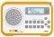 SANGEAN DPR-67 DAB+/FM-RDS DIGITAL RADIO RECEIVER WHITE/ORANGE SANGEAN DPR-67 DAB+/FM-RDS DIGITAL RADIO RECEIVER WHITE/ORANGE
