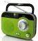 SOUNDMASTER TR410GR PORTABLE AM/FM RADIO GREE...