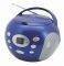 SOUNDMASTER SCD2000BL CD-BOOM BOX WITH AUX-IN...
