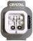 CRYSTAL AUDIO EAR-10-W IN-EAR HEADPHONES WHIT...