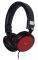 CRYPTO HP-150 ON-EAR HEADPHONE BLACK/RED