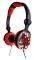 G-CUBE A4-GHCR-109R G-PLAY STEREO FOLDING HEADPHONE RED