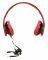 NATEC NSM-0464 MUSIC HEADPHONES EAGLE BLACK/RED