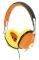 KONIG KNG-5120 BULLDOZR CHAOS CONSTRUCTOR HEADPHONES ORANGE