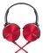 SONY MDR-XB450AP/R EXTRA BASS SMARTPHONE HEADSET RED