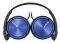 SONY MDR-ZX310L LIGHTWEIGHT FOLDING HEADBAND TYPE HEADPHONES BLUE