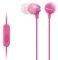 SONY MDR-EX15AP IN-EAR HEADSET PINK