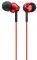 SONY MDR-EX110LP IN-EAR HEADPHONES RED