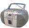 SOUNDMASTER SCD5405BL CD BOOMBOX WITH RADIO A...
