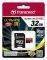 TRANSCEND TS32GUSDHC10U1 32GB MICRO SDHC CLASS 10 UHS-I 600X ULTIMATE WITH ADAPTER