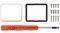 GOPRO HERO3 LENS REPLACEMENT KIT (FOR DIVE HO...