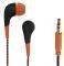 HAMA 93067 NEON IN-EAR STEREO EARPHONES ORANG...